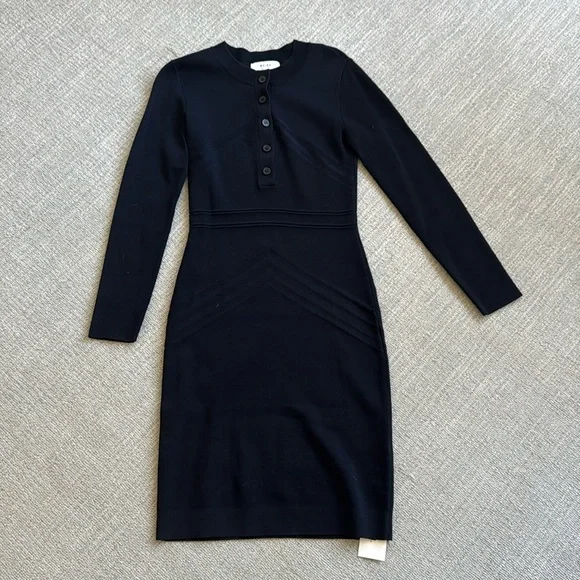 Reiss Navy Knit Dress - Picture 1 of 1